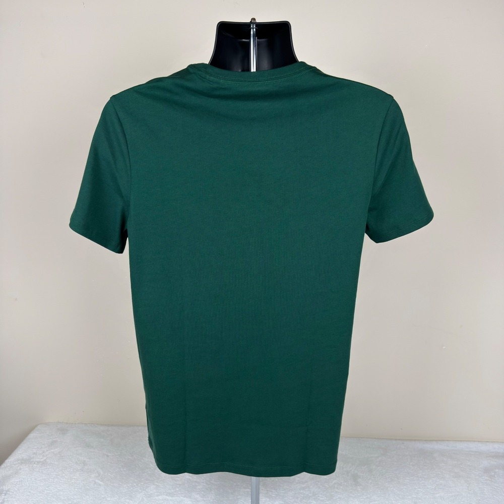 Tommy Hilfiger Mens Green Embroidered Logo T-Shirt New York 1985 Medium New $39 - Picture 3 of 9